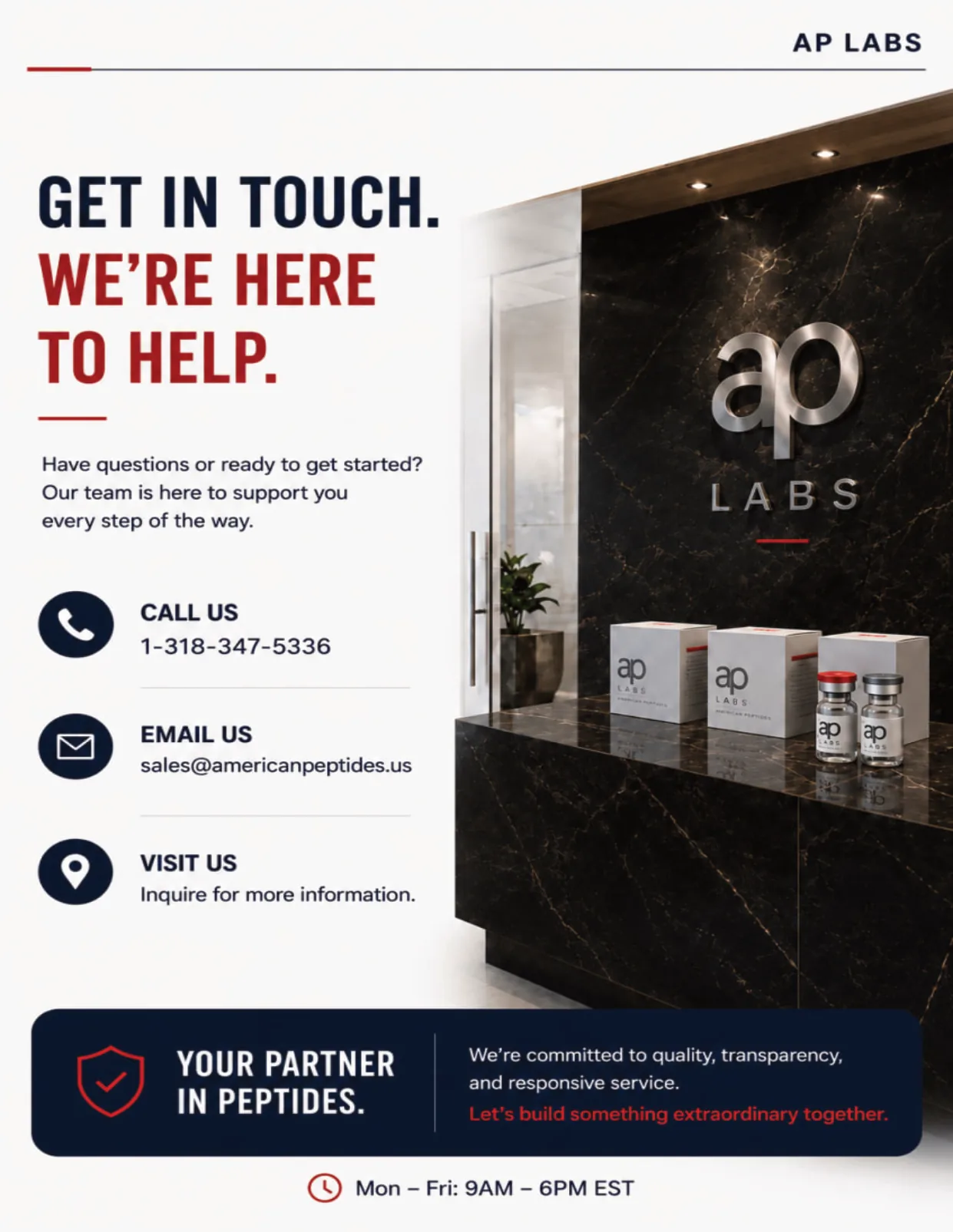 AP Labs clinic brochure, page 12